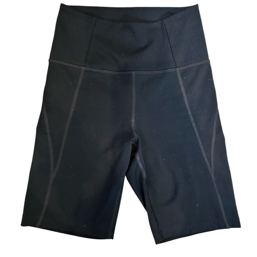 Girlfriend Collective Black Bike Shorts size extra small